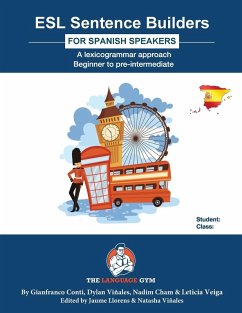 Cover ESL Sentence Builders - Spanish