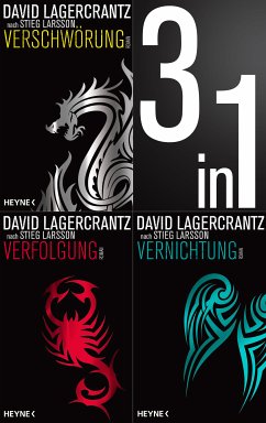 Die Millennium-Saga 4-6: Verschwörung / Verfolgung / Vernichtung (3in1-Bundle) (eBook, ePUB) - Lagercrantz, David