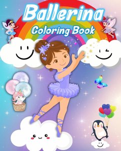 Ballerina Coloring Book - Helle, Luna B.