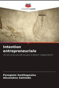 Cover Intention entrepreneuriale