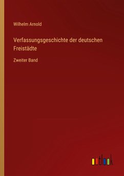 Verfassungsgeschichte der deutschen Freistädte