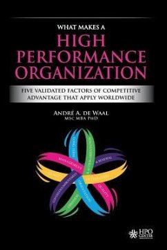 What Makes a High Performance Organization: Five Validated Factors of Competitive Advantage that Apply Worldwide - de Waal, André A.