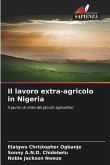 Il lavoro extra-agricolo in Nigeria