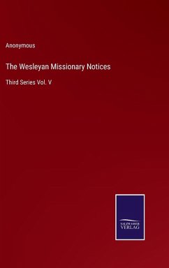 Cover The Wesleyan Missionary Notices