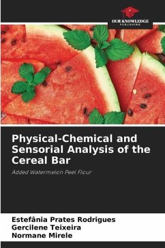 Physical-Chemical and Sensorial Analysis of the Cereal Bar - Prates Rodrigues, Estefânia;Teixeira, Gercilene;Mirele, Normane