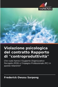 Violazione psicologica del contratto Rapporto di 