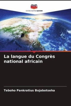 Cover La langue du Congrès national africain