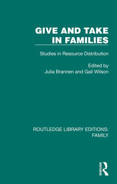 Give and Take in Families (eBook, PDF)