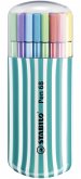 Premium-Filzstift - STABILO Pen 68 - 20er Zebrui in petrol - mit 20 verschiedenen Farben Premium-Filzstift - STABILO Pen 68 - 20er Zebrui in petrol - mit 20 verschiedenen Farben