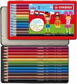 Buntstift - STABILO color - 12er Metalletui - mit 12 verschiedenen Farben Buntstift - STABILO color - 12er Metalletui - mit 12 verschiedenen Farben