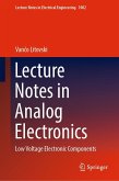 Lecture Notes in Analog Electronics (eBook, PDF)