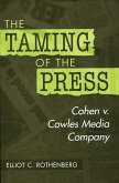 The Taming of the Press (eBook, PDF)