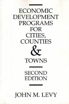 Economic Development Programs for Cities, Counties and Towns (eBook, PDF) - Levy, John M.