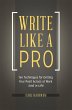 Write Like a Pro (eBook, PDF) - Bild 1
