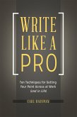Write Like a Pro (eBook, PDF) Write Like a Pro (eBook, PDF)