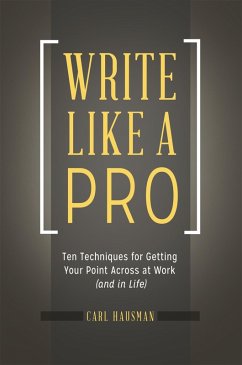 Write Like a Pro (eBook, PDF) - Hausman, Carl