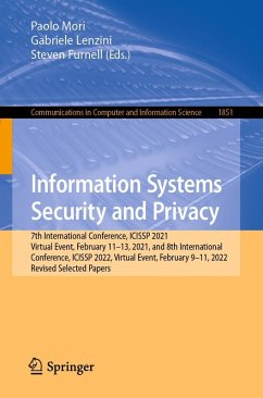 Cover Information Systems Security and Privacy