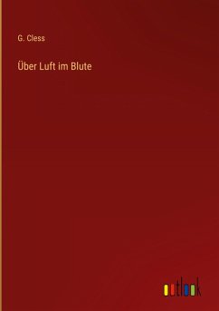 Cover Über Luft im Blute