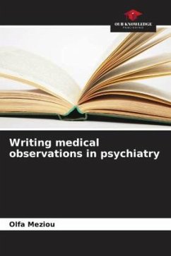 Cover Writing medical observations in psychiatry