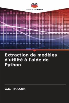 Extraction de modèles d'utilité à l'aide de Python - THAKUR, G.S.