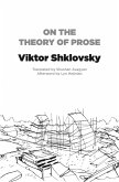 On the Theory of Prose (eBook, ePUB)