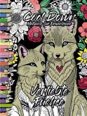 Cool Down   Malbuch für Erwachsene: Verliebte Füchse