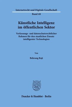 Künstliche Intelligenz im öffentlichen Sektor. - Raji, Behrang