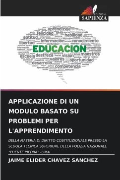 APPLICAZIONE DI UN MODULO BASATO SU PROBLEMI PER L'APPRENDIMENTO - CHAVEZ SANCHEZ, JAIME ELIDER