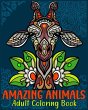 Amazing Animals Adult Coloring Book - Bild 1
