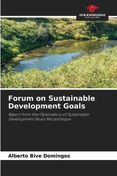 Forum on Sustainable Development Goals - Domingos, Alberto Bive