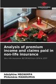 Analysis of premium income and claims paid in non-life insurance