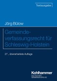 Gemeindeverfassungsrecht für Schleswig-Holstein (eBook, ePUB)