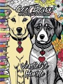 Cool Down   Malbuch für Erwachsene: Verliebte Hunde