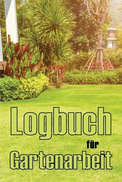 Cover Logbuch für Gartenarbeit