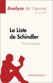 La Liste de Schindler de Thomas Keneally (Analyse de l'oeuvre) (eBook, ePUB)