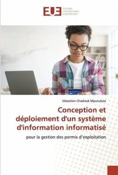 Conception et déploiement d'un système d'information informatisé - Mputubala, Sébastien Chadrack