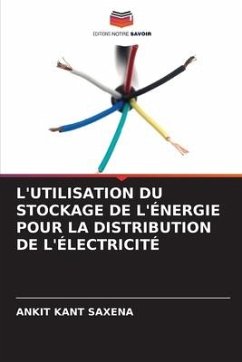 L'UTILISATION DU STOCKAGE DE L'ÉNERGIE POUR LA DISTRIBUTION DE L'ÉLECTRICITÉ - Saxena, Ankit Kant