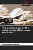 The universalism of the right to education: scope and limits