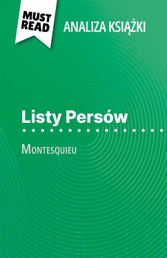 Listy Persów książka Montesquieu (Analiza książki) (eBook, ePUB) - Lhoste, Lucile