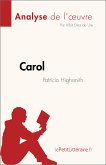 Carol de Patricia Highsmith (Analyse de l'oeuvre) (eBook, ePUB)