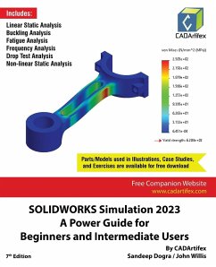 SOLIDWORKS Simulation 2023 - Cadartifex; Dogra, Sandeep; Willis, John