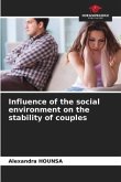 Influence of the social environment on the stability of couples