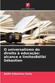 O universalismo do direito à educação: alcance e limitesBélibi Sébastien