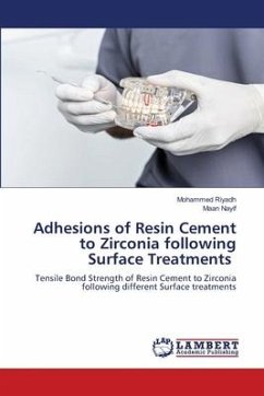 Adhesions of Resin Cement to Zirconia following Surface Treatments