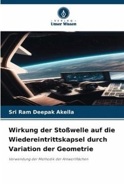 Wirkung der Stoßwelle auf die Wiedereintrittskapsel durch Variation der Geometrie - Akella, Sri Ram Deepak