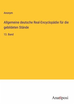 Cover Allgemeine deutsche Real-Encyclopädie für die gebildeten Stände