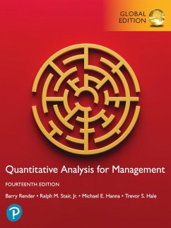 Quantitative Analysis for Management, Global Edition -- (Perpetual Access) (eBook, PDF) - Render, Barry; Stair, Ralph M.; Hanna, Michael E.; Hale, Trevor S.