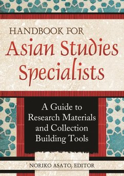 Handbook for Asian Studies Specialists (eBook, PDF)