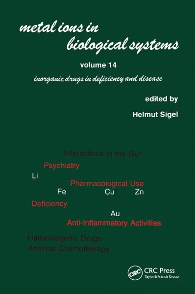 Metal Ions in Biological Systems (eBook, PDF)