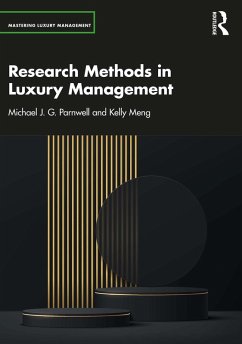 Cover Research Methods in Luxury Management (eBook, ePUB)